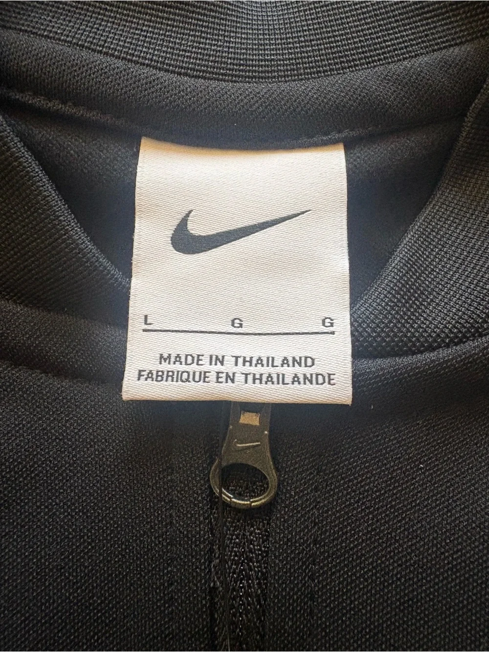 Youth Club America Nike I96 Woven Anthem Raglan Full-Zip Jacket - black - large